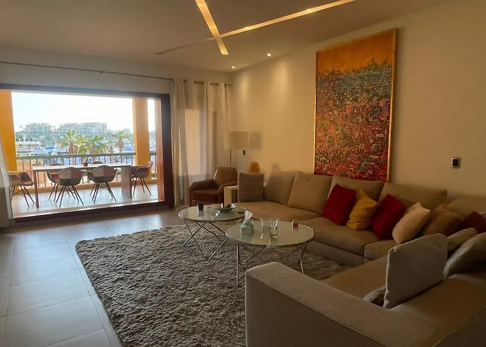 Stunning 3 Beds Apt - New Marina - El Gouna Apartman Gurdaka